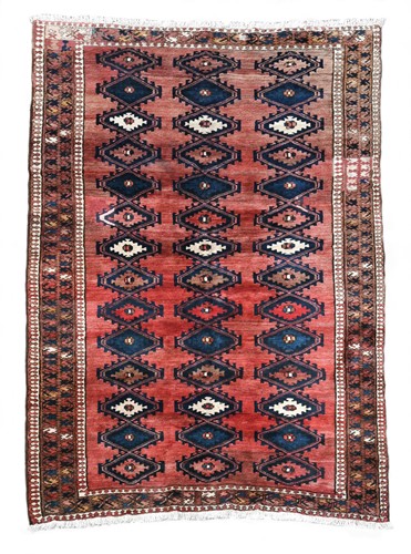 Lot 497 - An Afghan tribal carpet, late 20th century