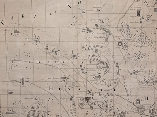Lot 221 - William Gorden, engraved map sheet of part of...