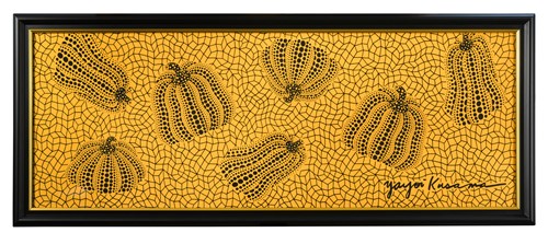 Lot 233 - Yayoi Kusama (Japanese, 1929-), Yellow Pumpkins