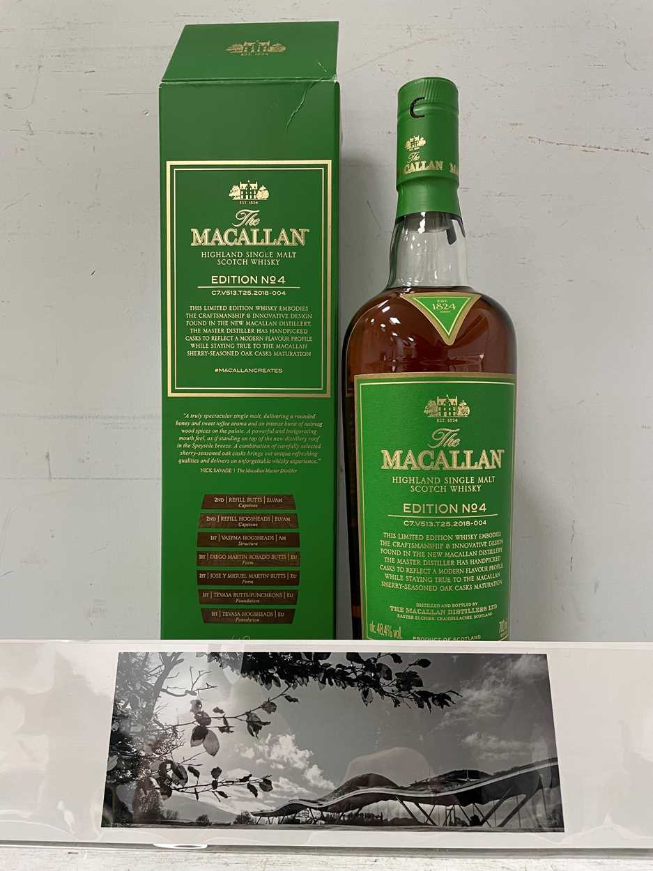 Lot 175 - Macallan Edition No. 4 Single Malt Scotch Whisky