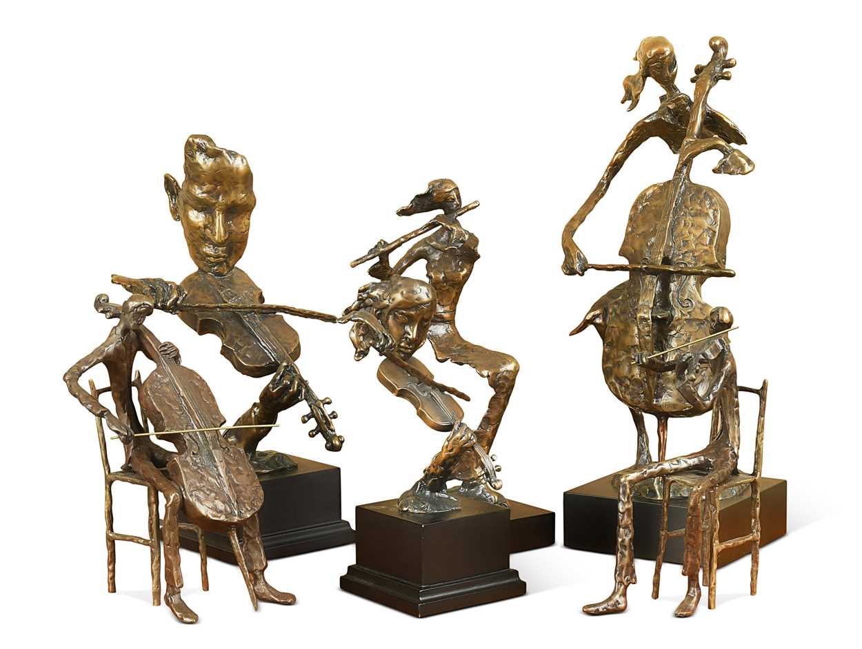 Lot 87 - Bernard Kim (1942-), The Orchestra
