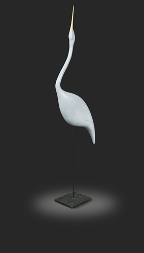 Lot 93 - Mike Lythgoe (1950-), Wading Bird, 2018