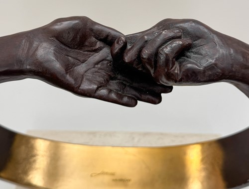 Lot 85 - Lorenzo Quinn (1966-), Give and Take