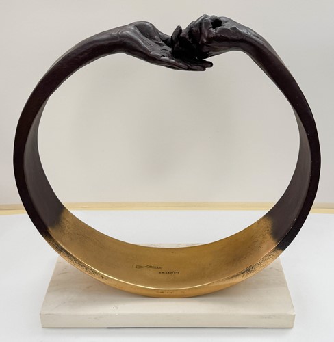 Lot 85 - Lorenzo Quinn (1966-), Give and Take