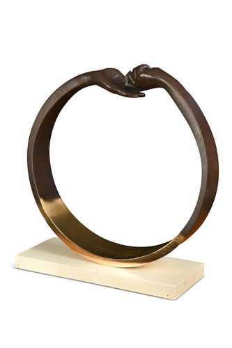 Lot 85 - Lorenzo Quinn (1966-), Give and Take