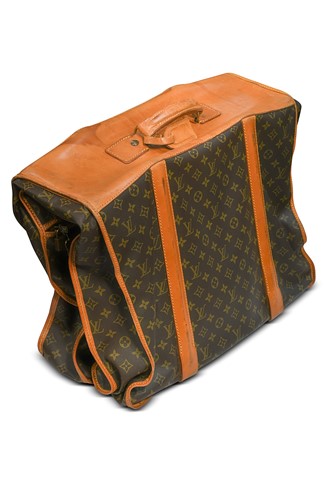 Lot 148 - Louis Vuitton, a monogrammed canvas and leather suit carrier