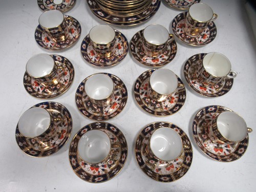 Lot 22 - Pointons imari teaset with 12 cups, saucers...