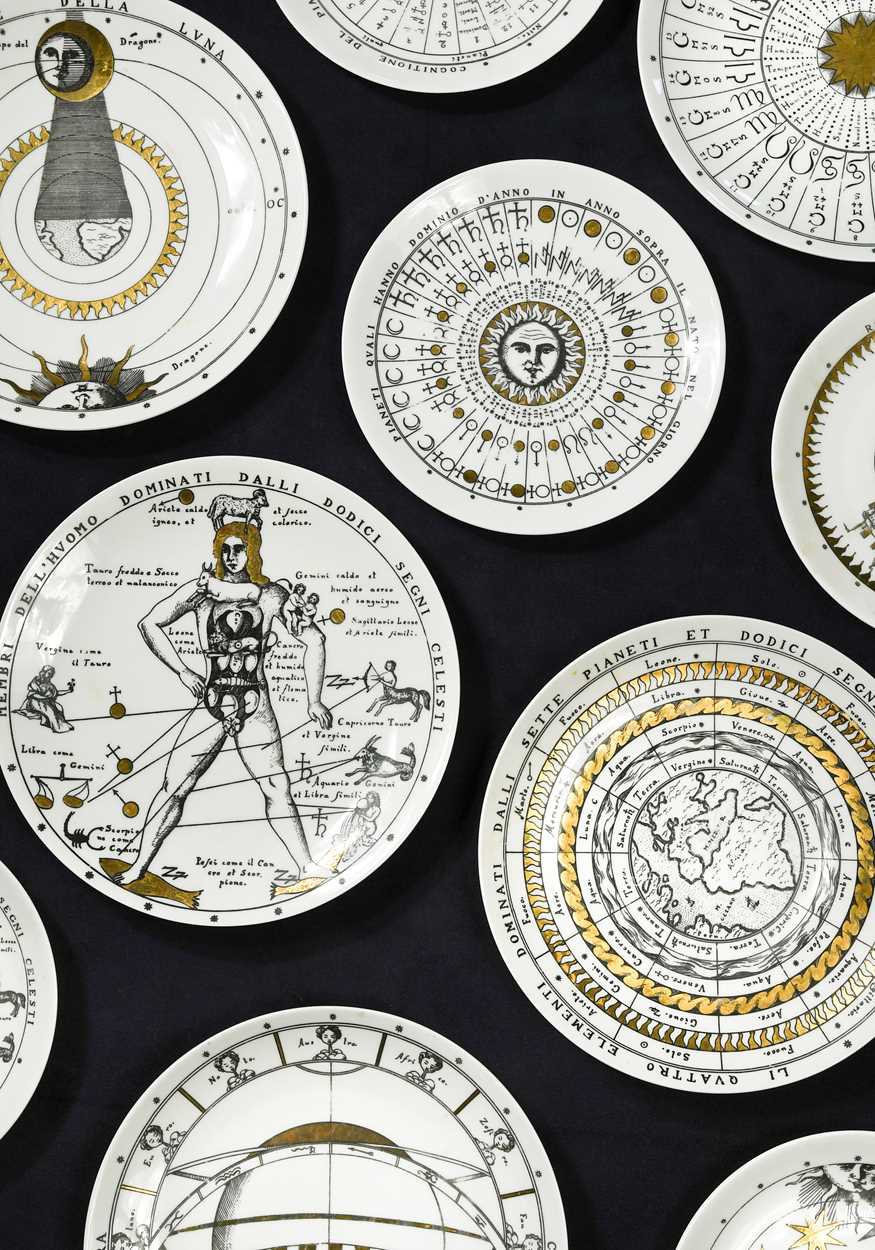 Lot 35 - Piero Fornasetti (1913-1988), Astronomici, circa 1955