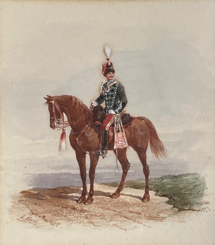 Lot 18 - Orlando Norie (Belgian, 1832-1901)
