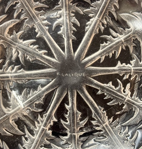 Lot 3 - Pissenlit, an R. Lalique frosted and clear glass bowl