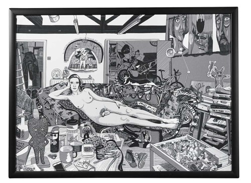 Lot 232 - Sir Grayson Perry CBE, RA (British, 1960-), Reclining Artist