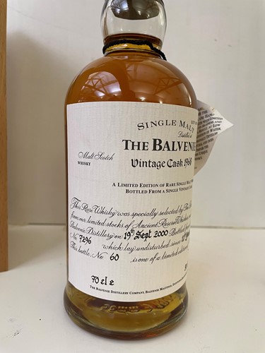 Lot 179 - The Balvenie Vintage Cask 1968 Single Malt Scotch Whisky