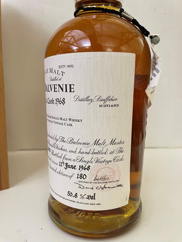 Lot 179 - The Balvenie Vintage Cask 1968 Single Malt Scotch Whisky