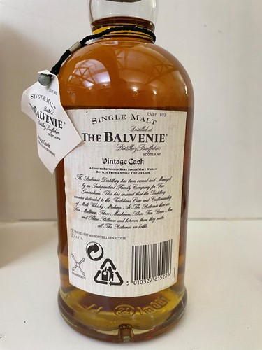 Lot 179 - The Balvenie Vintage Cask 1968 Single Malt Scotch Whisky