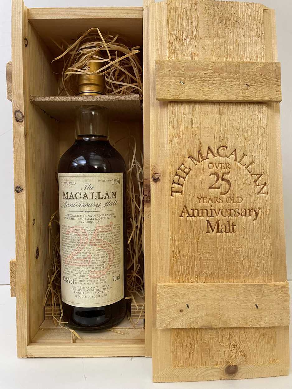 Lot 87 - The Macallan Anniversary Malt 25 years old