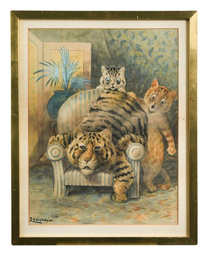 Lot 299 - Louis Wain (British, 1860-1939)