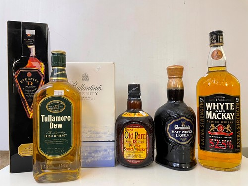 Lot 176 - Scotch Whisky and American Bourbon, 11 bottles.