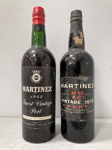 Lot 19 - Martinez Vintage Port 1963 & 1975