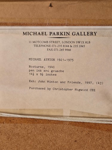 Lot 337 - Michael Ayrton (1921-1975)