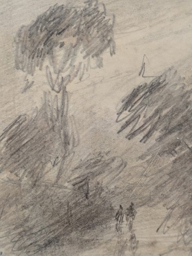 Lot 642 - A group of British unframed landscape sketches by various artists, 19th century