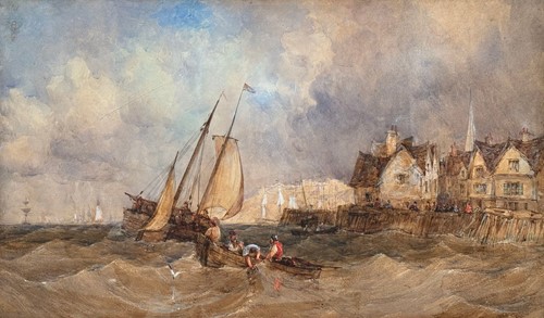Lot 479 - Circle of Thomas Bush Hardy (British, 1842-1897)