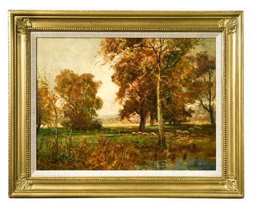 Lot 268 - Sir Alfred East RA RBA (British, 1844-1913)