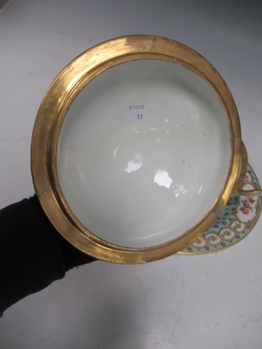 Lot 3 - A Vienna two-handled tureen, cover and stand,...