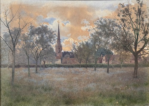 Lot 471 - A Group Of Three Watercolours Relating To The Fraser Artist Family