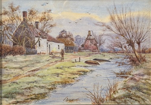 Lot 472 - A Group Of Five Watercolours Relating To The Fraser Artist Family