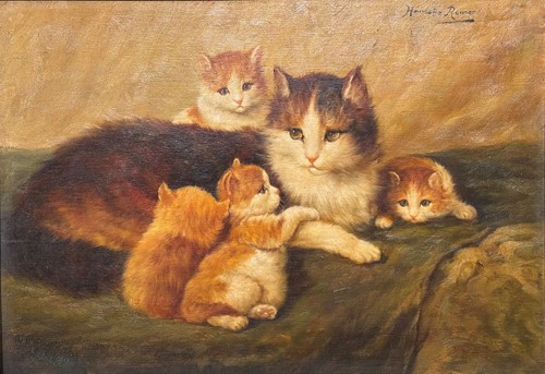 Lot 404 - Follower of Henriëtte Ronner-Knip