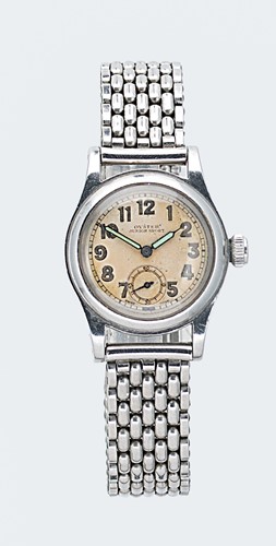 Lot 260 - The Oyster Watch Company - A steel 'Junior Sport' wristwatch