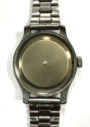 Lot 233 - Cyma - A steel 'WWW Dirty Dozen' military issue wristwatch