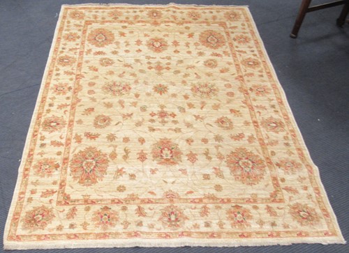 Lot 779 - A modern Ziegler type rug of typical design,...