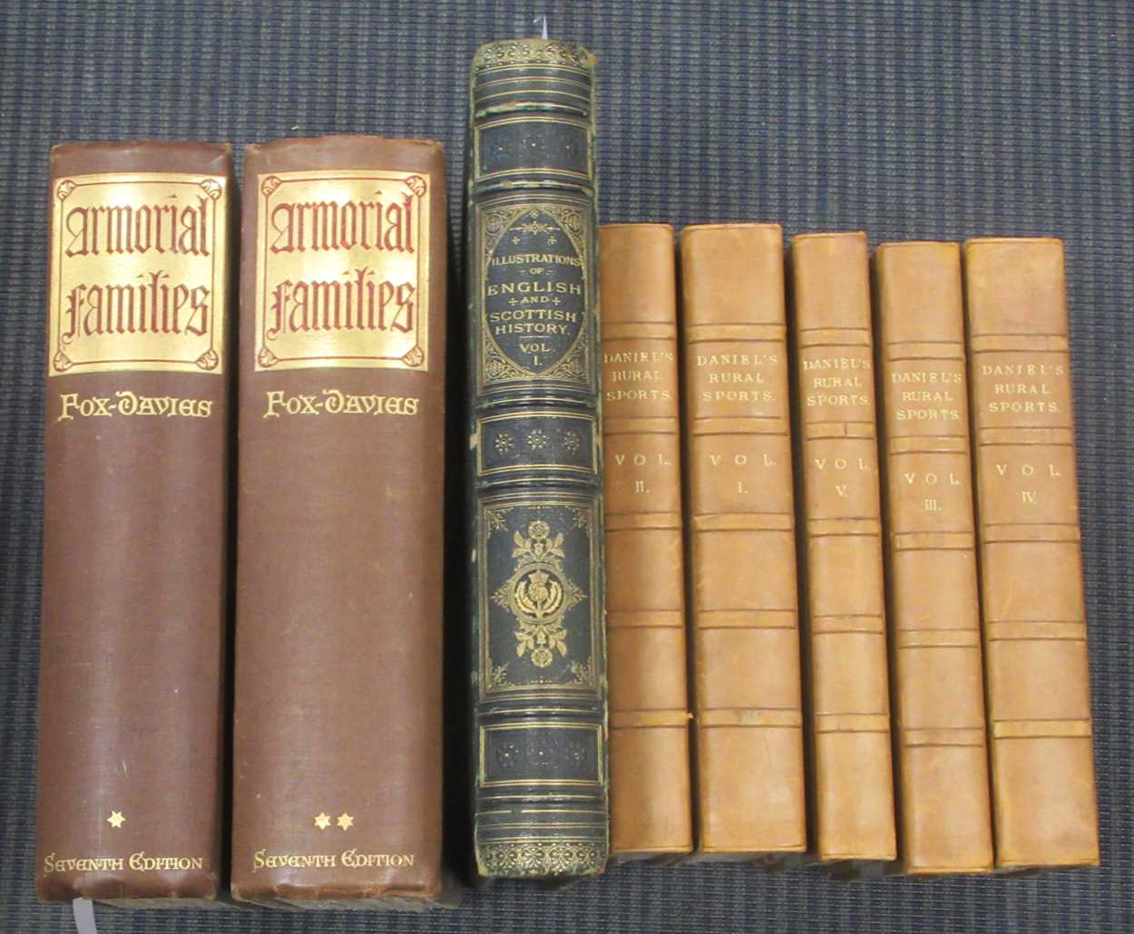 Lot 307 - Books - Daniel's Rural Sports, Rev William B...