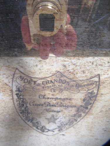 Lot 144 - A modern Dom Perignon engraved glass ice...