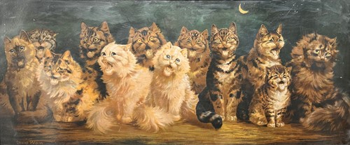 Lot 416 - After Louis Wain (British, 1860-1939)