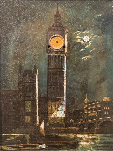 Lot 513 - 20th Century Modern School - Clock Within A Painting