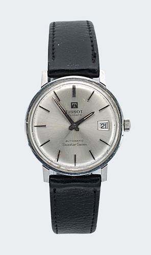 Lot 270 - Tissot - A steel 'Visodate Seastar Seven' wristwatch