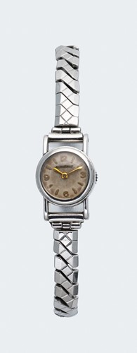 Lot 247 - Jaeger-LeCoultre - A steel wristwatch