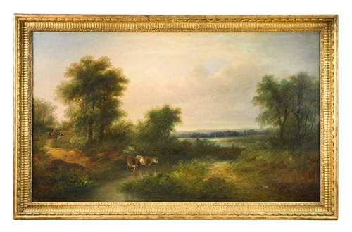 Lot 233 - Circle of George Shalders (British, 1826-1873)