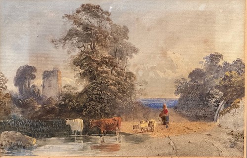 Lot 519 - A Group Of Four Watercolours