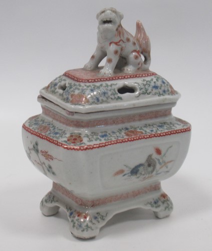 Lot 52 - A late 19th century Japanese quail and millet...