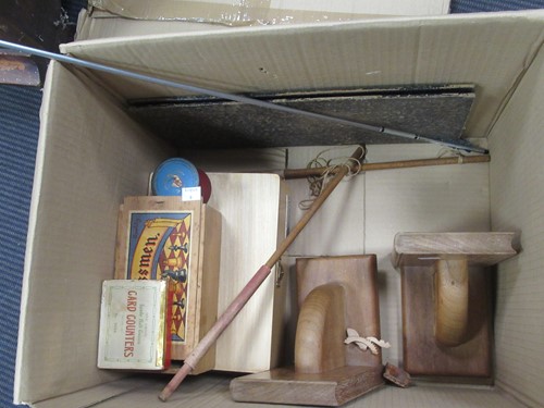 Lot 123 - Box of Games and Collectables; Spade Half...