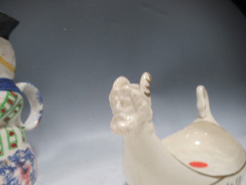 Lot 13 - Ceramics to include: two Wedgwood ceramic bin...