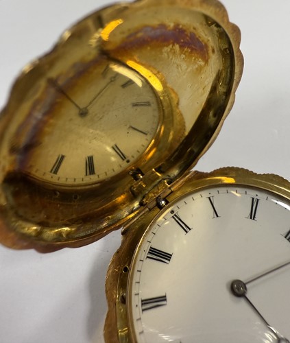 Lot 226 - A hunter pocket watch, the case signed 'Patek Philippe & Co'