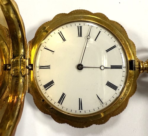Lot 226 - A hunter pocket watch, the case signed 'Patek Philippe & Co'
