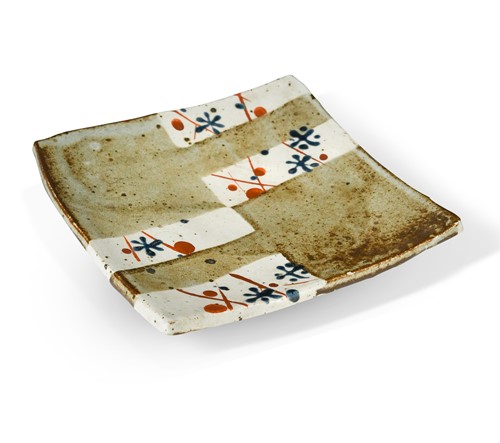 Lot 61 - John Maltby (1936-2020), a small stoneware footed dish