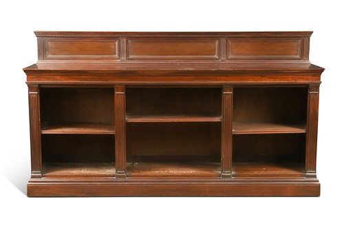 Lot 685 - A late Victorian mahogany bookcase