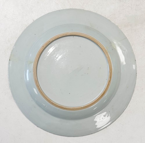 Lot 23 - Fourteen Chinese export blue and white plates, Kangxi and later