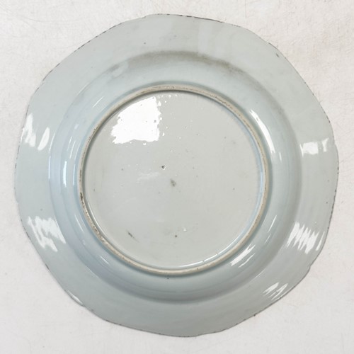 Lot 23 - Fourteen Chinese export blue and white plates, Kangxi and later